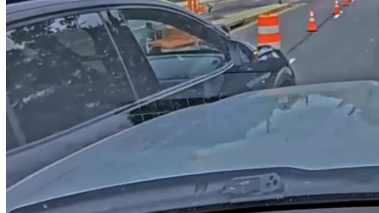 Close Call Dash Cam Captures Sudden Lane Change Near Miss