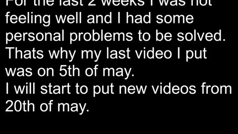 Apologise video