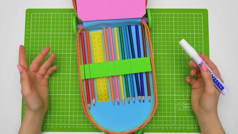 How To Make Bright And Light Backpack From Craft Foam