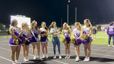 FNG Reporter Erica Seay Talks to Timber Creek Senior Cheerleaders