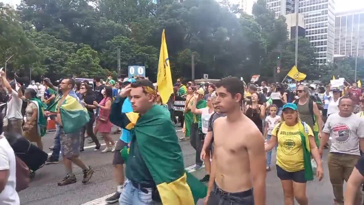 São Paulo, Brazil Marches for Freedom