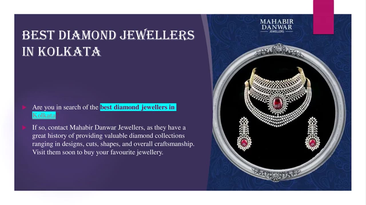 Best Diamond Jewellers in Kolkata