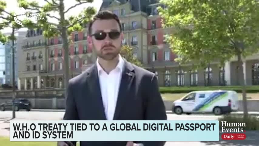 Jack Posobiec on W.H.O. partnering with T-Mobile to create digital vaccination certificates