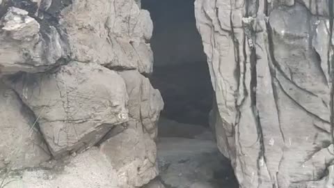 It's a small cave