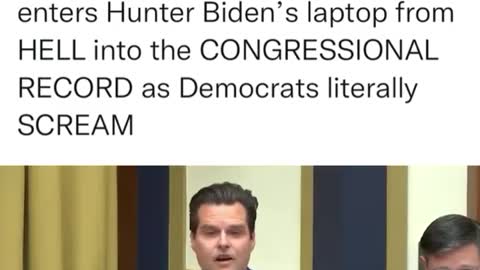 Politics - 2022 FBI Doesnt Know Anything Huter Biden Laptop From Hell