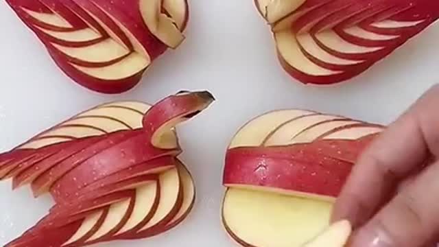 amazing fruits cutting design