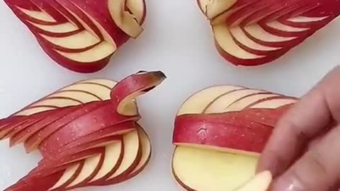 amazing fruits cutting design