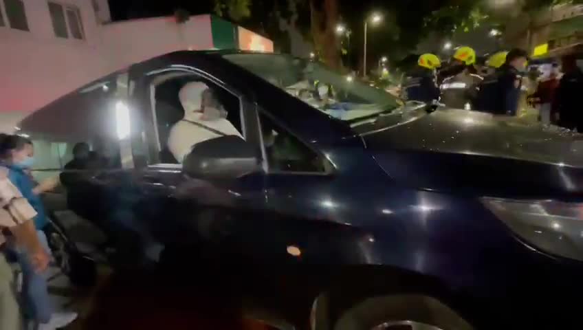 Realizan homenaje a bombero fallecido por COVID-19 en Bucaramanga