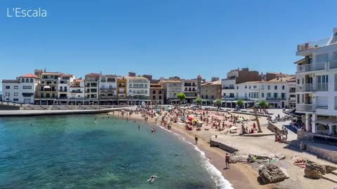 Costa Brava Spain - 20 Popular Beach Holiday Resorts & Destinations (Drone)