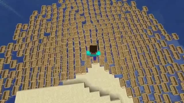 Minecraft Tik Tok hack #minecraft #shorts