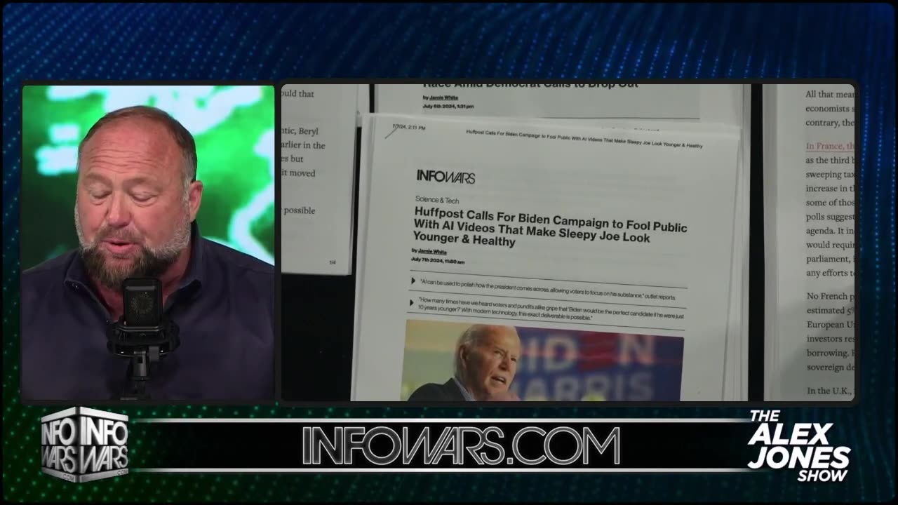 The Alex Jones Show Full Show Sunday 7/7/24