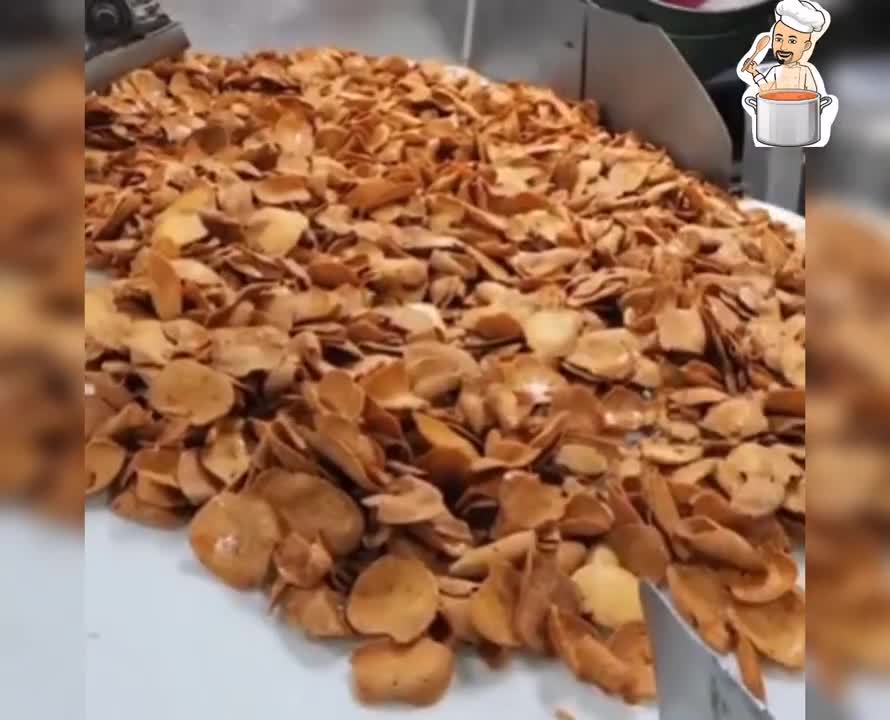 How bread chips made