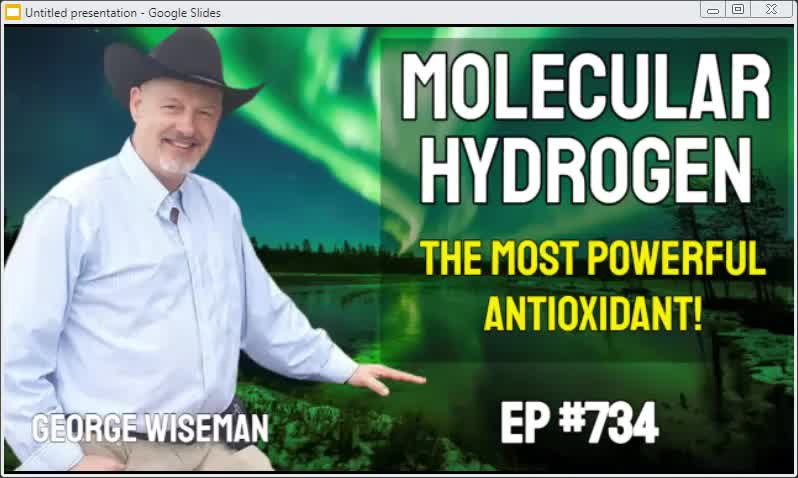 George Wiseman - Using Molecular Hydrogen & Brown's Gas To Heal Oxidation & Inflammation!