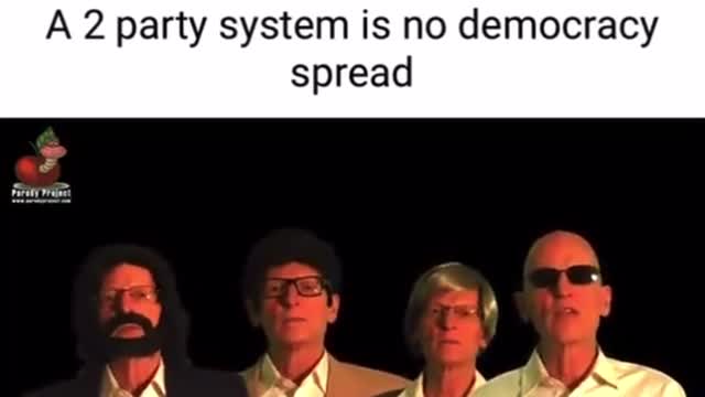 We were conned by the 2 party system!