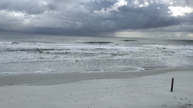 Time lapse of the Atlantic ocean.