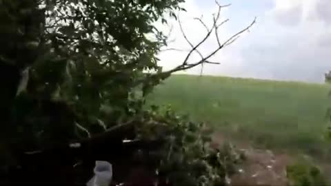 Ukrainian troops Fighting With Russian Troops from Opposite Bank of River