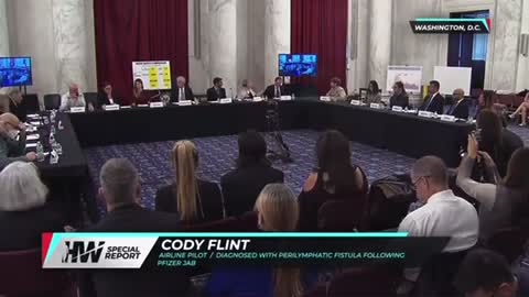 Dr Lt Col. Theresa Long testified before the USA senate hearing on the vaccine adversed effect