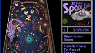 My best 3D pinball space cadet game yet