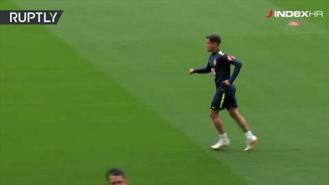 Trening Brazilaca uoči susreta s Hrvatskom