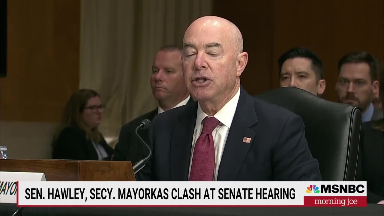 Disrespectful': Homeland Security Secretary takes down Sen. Hawley at hearing