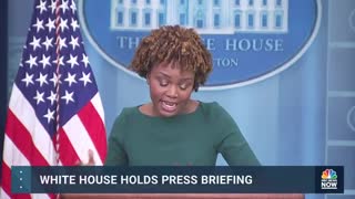 Press Sec Jean-Pierre SLIPS, Implies Biden Is Trying to Hurt Americans