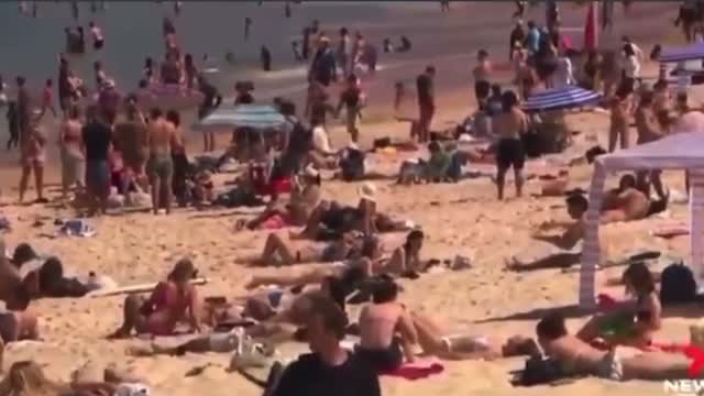 Australians Defy Tyrants - Flood Bundai Beach
