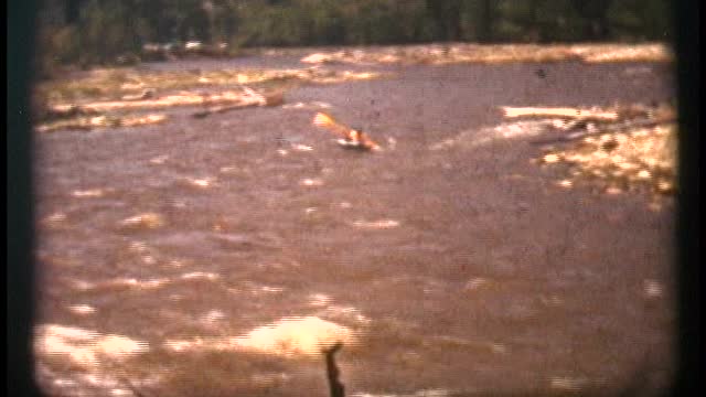 White Water Regatta on the Dolores River circa 1965