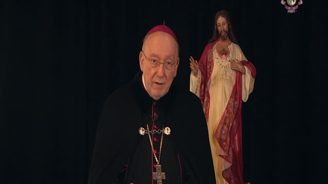 Monseñor Jean Marie les habla a ustedes del Santo Evangelio