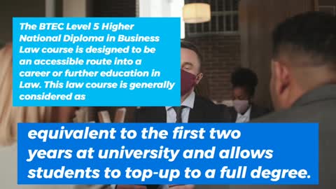 HND - Higher National Diploma - Business Law Course