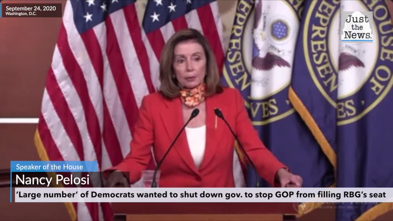 Nancy Pelosi: "I'm not a big believer in shutting down government"