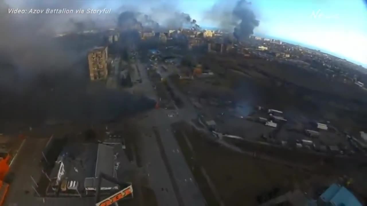 Destruction in Mariupol, Ukraine Drone footage shows widespread | Hodge Podge