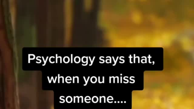 Missing Someone Facts