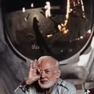 Because we never went... Buzz Aldrin