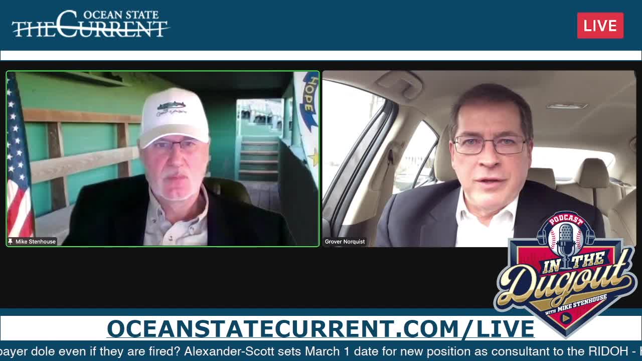 Grover Norquist on Canadian Truckers #InTheDugout