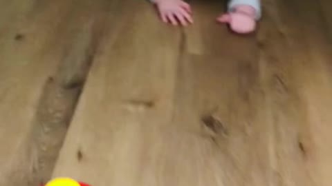 Cute baby Playing