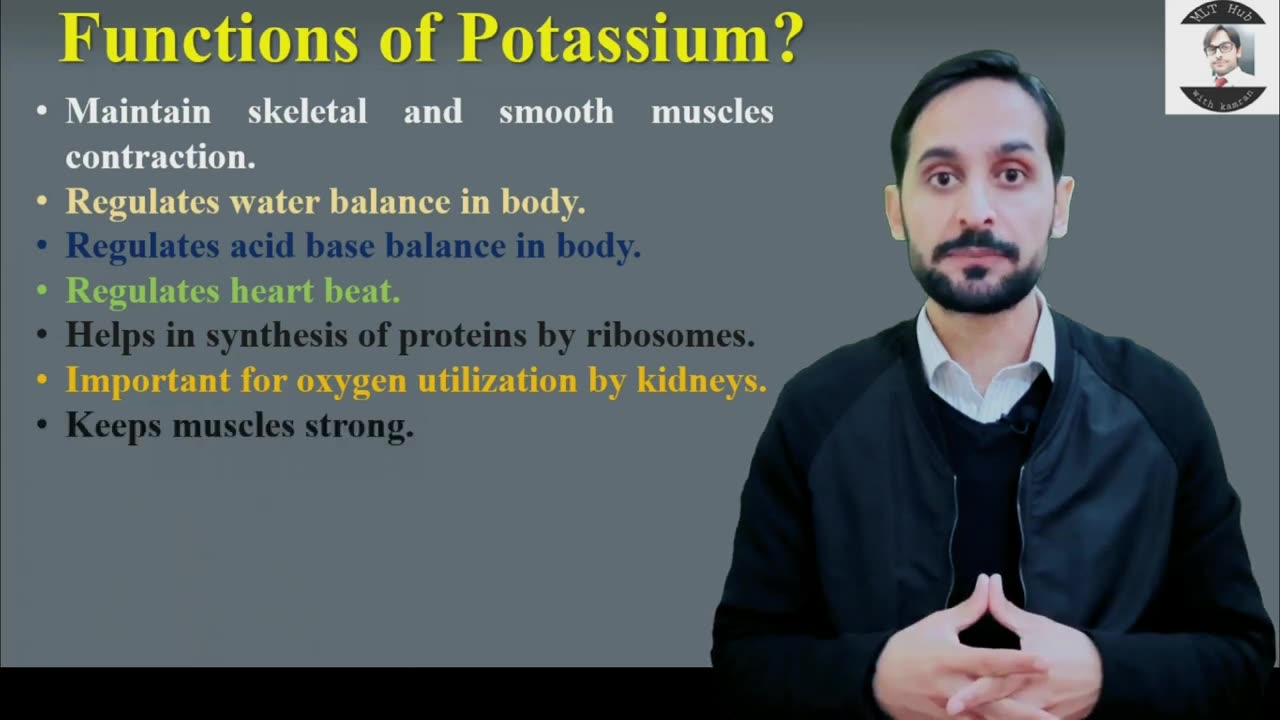 potassium test in blood