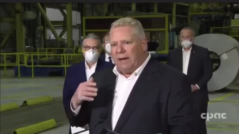 Doug Ford throw Trudeau under a Truck: Everyone is done with this