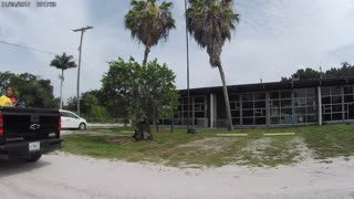 (00141) Part Ten (D) - Moore Haven, Florida. Driving the Hood!