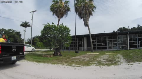 (00141) Part Ten (D) - Moore Haven, Florida. Driving the Hood!