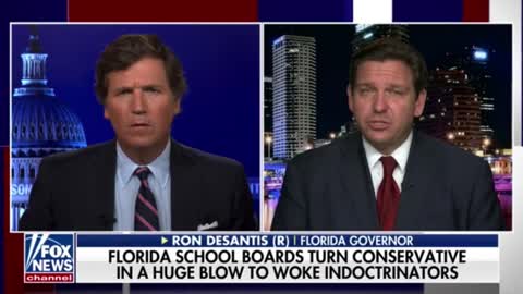 Gov DeSantis On Florida Turning Several School Districts Red