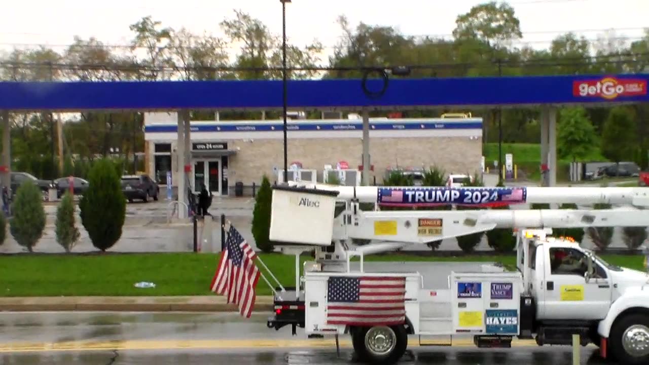 Trump Train Parade - Monroeville, PA