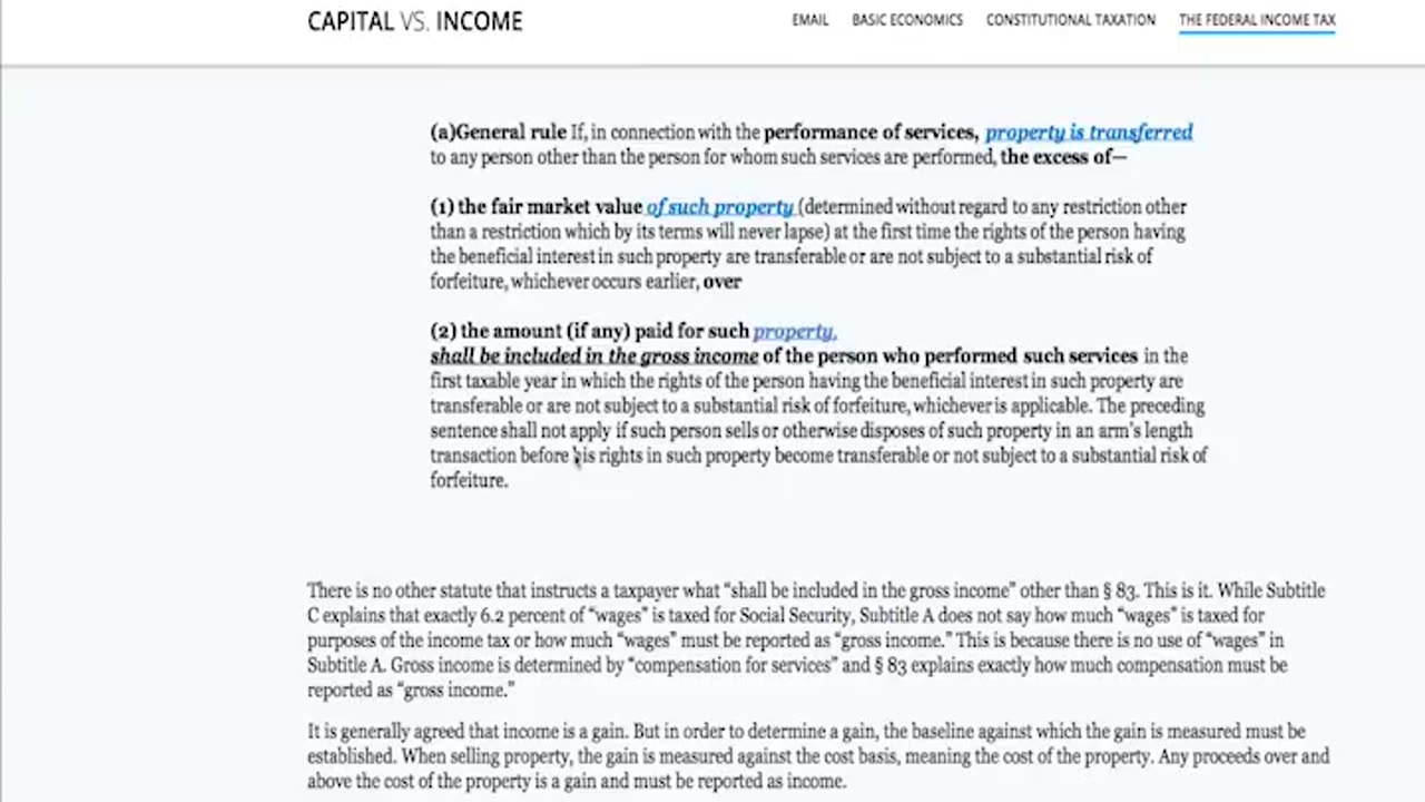 STOP PAYING "INCOME" TAX ON YOUR "CAPITAL"