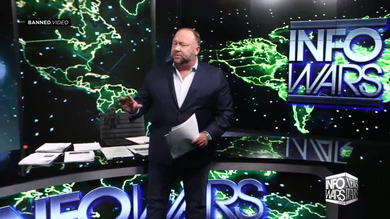 BREAKING : Alex Jones Warned You The Lockdowns Would Never End