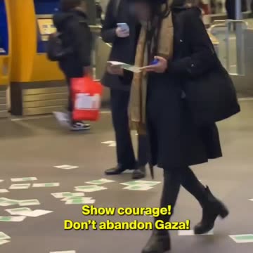 Train station, The Hague...