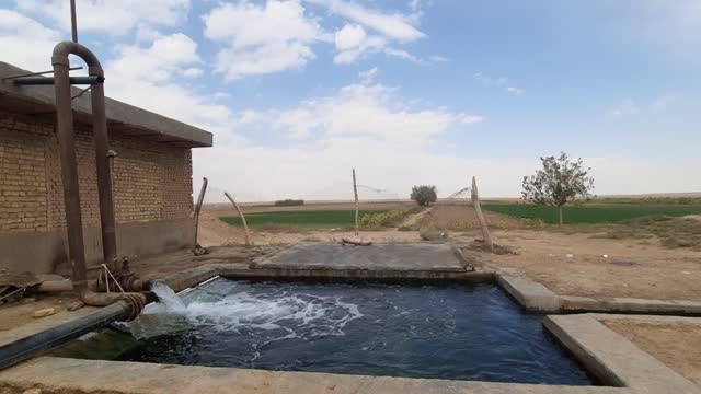Water is drawn from the heart of the earth