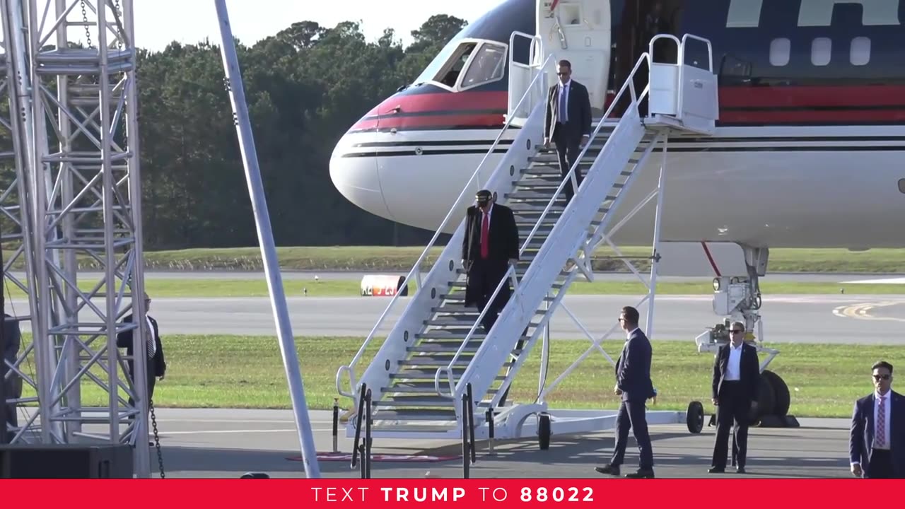 President Trump in Kinston, NC