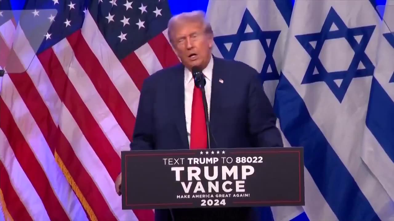 ►🚨▶ ⚡️⚡️🇺🇸🤡🇮🇱 Trump: "...sympathizers and Hamas supporters.... we don’t want you in our country."