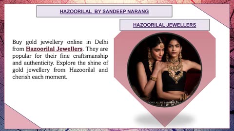 Hazoorilal Jewellers