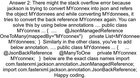 Failed to extract ResultSet