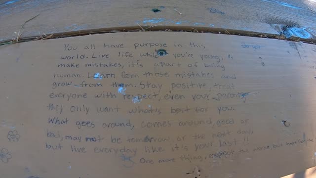 Picnic Table Messages